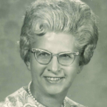 Prof. Betty Wallace Robinett, 1971, University of Minnesota. University of Minnesota Archives Photograph Files