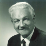 Prof. Harold B. Allen, 1965, University of Minnesota. First TESOL President. University of Minnesota Archives Photograph Files