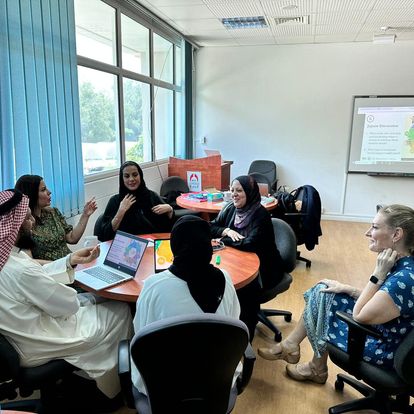 Figure 3. Teacher educators at Bahrain Teachers College